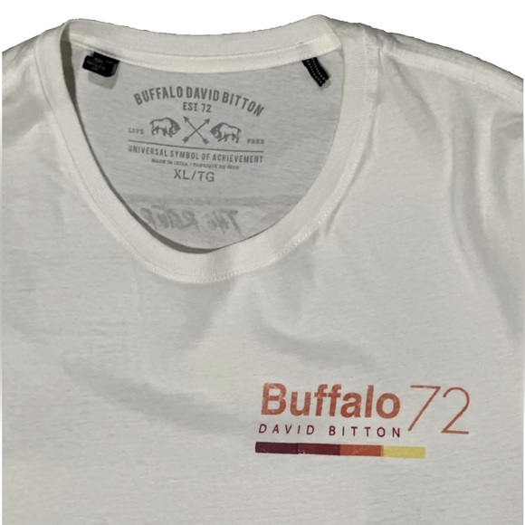 BUFFALO™️ By David Bitton®️ Shore Shack '72 Bucket List Men's Summertime T-Shirt - Picture 2 of 8